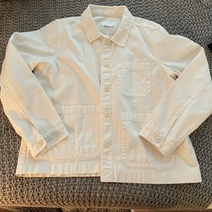 Madewell Cream Chore Jacket